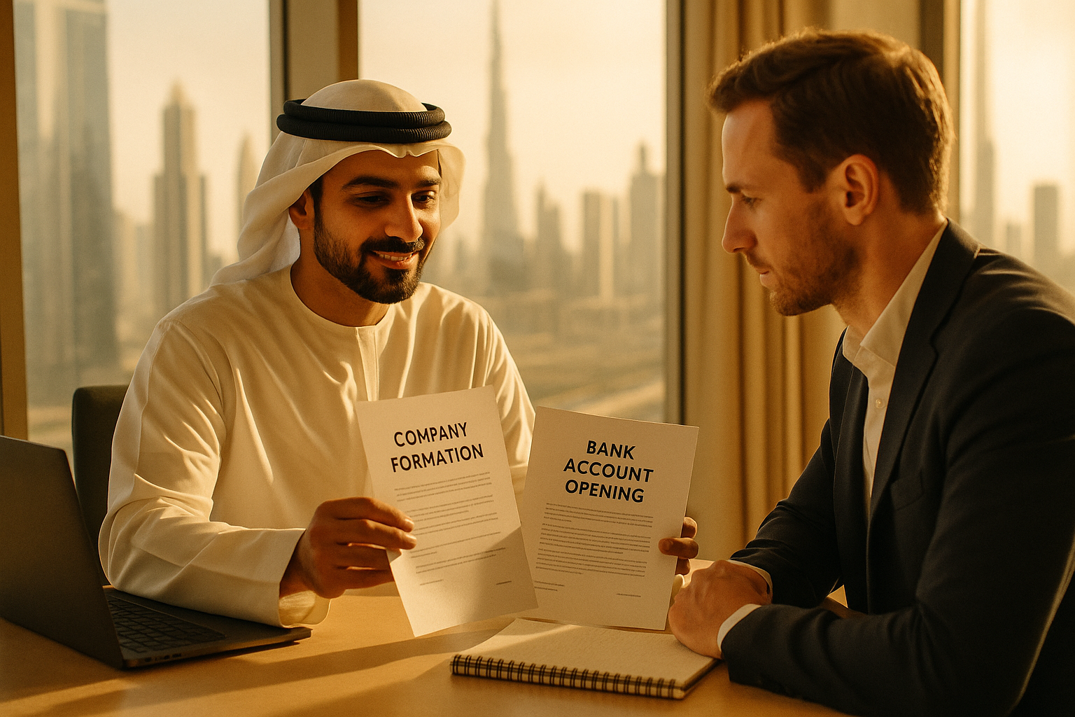 Top Business Setup Firms That Guarantee UAE Bank Account Opening, Ranked